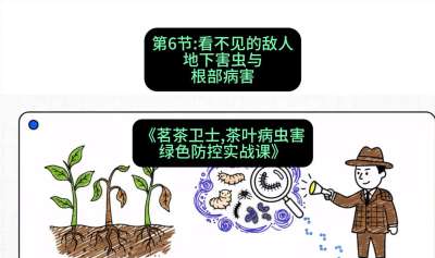 第06节：看不见的敌人&mdash;&mdash;地下害虫与根部病害，课程：《茗茶卫士&mdash;&mdash;茶叶病虫害绿色防控实战课》#识农AI