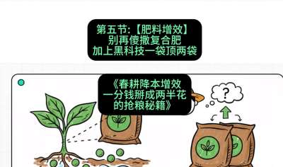 第五节：【肥料增效】别再傻撒复合肥，加上&ldquo;黑科技&rdquo;一袋顶两袋